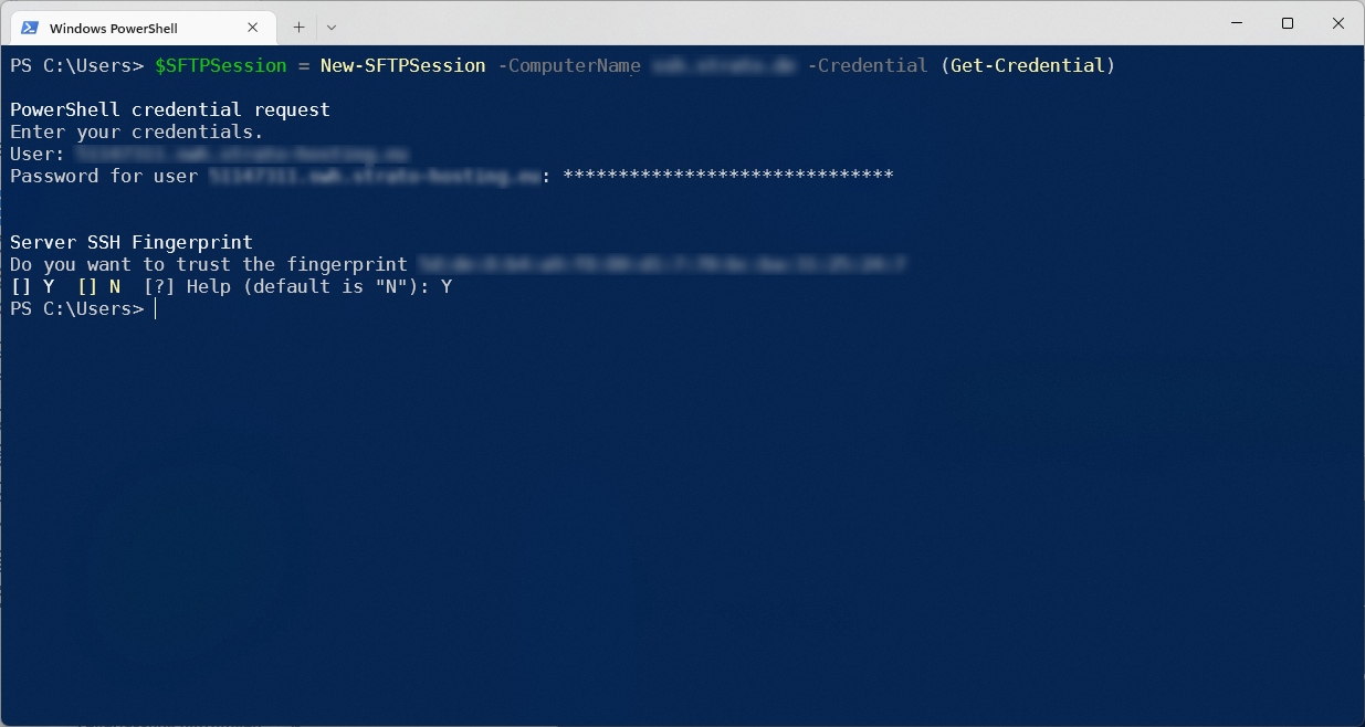 SFTP unter Powershell - Brothers Blog