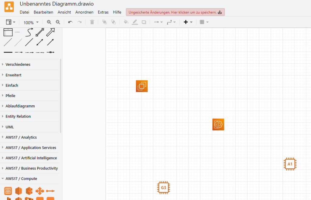 AWS Icons in Draw IO