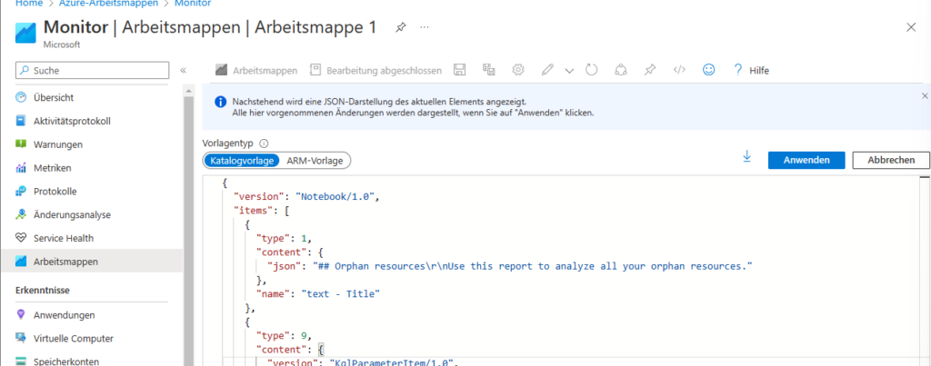 Beispiel Arbeitsmappen / Workbook Inhalt nach kopieren und einfügen