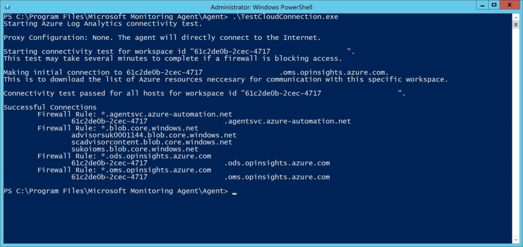 Powershell für Administratoren - TestCloudConnection.exe