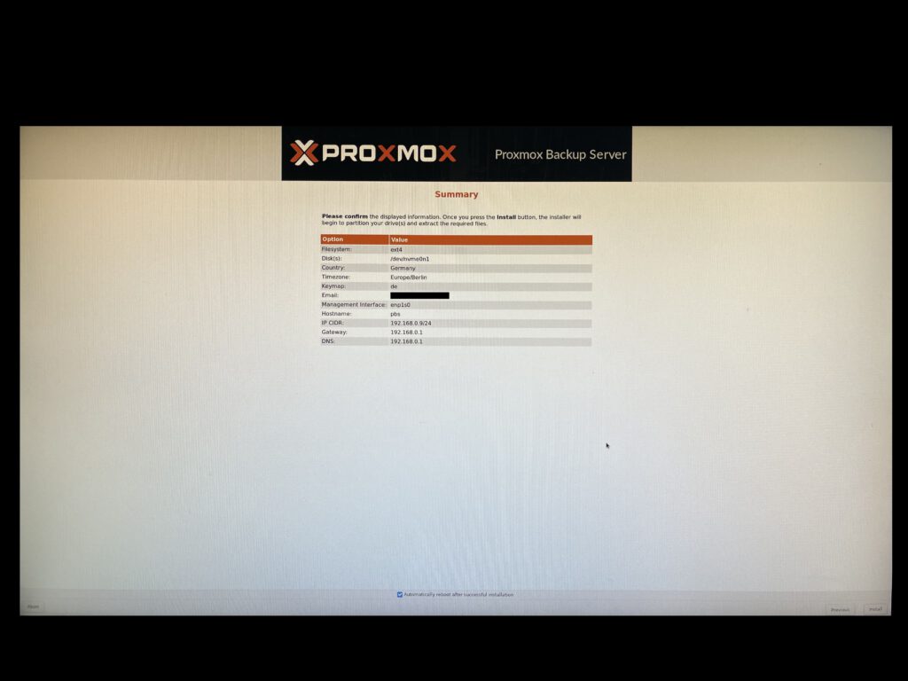 8. Proxmox Backup Server Zusammenfassung