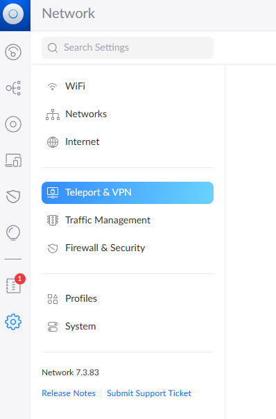 Azure Ubiquiti VPN Teleport und VPN