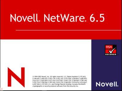 Netware 6.5 Boot Logo 400x300